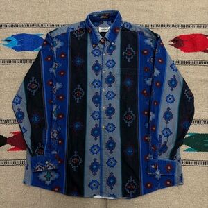 Vintage Western Aztec Flannel